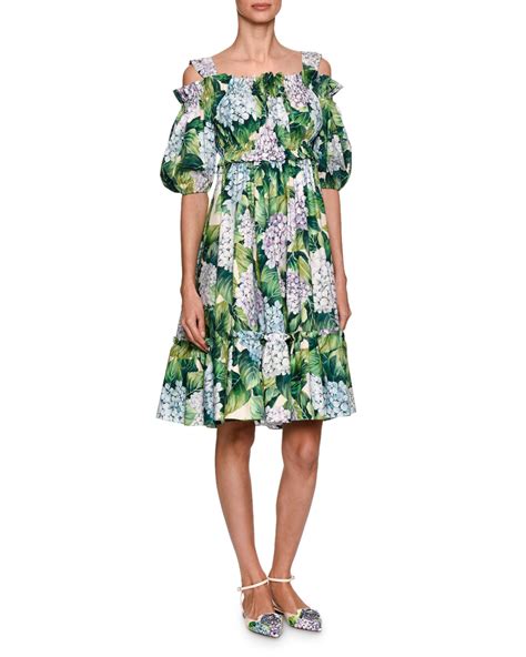 hydrangea dress dolce gabbana|Dolce & Gabbana Taormina Sleeveless Dress, Hydrangea, Size .